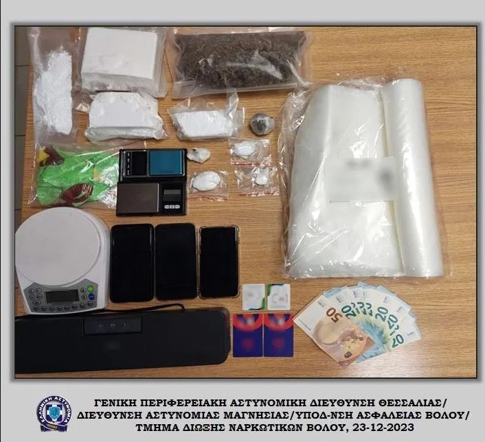 Είχαν στο σπίτι τους ένα κιλό κοκαΐνης - Δύο συλλήψεις 